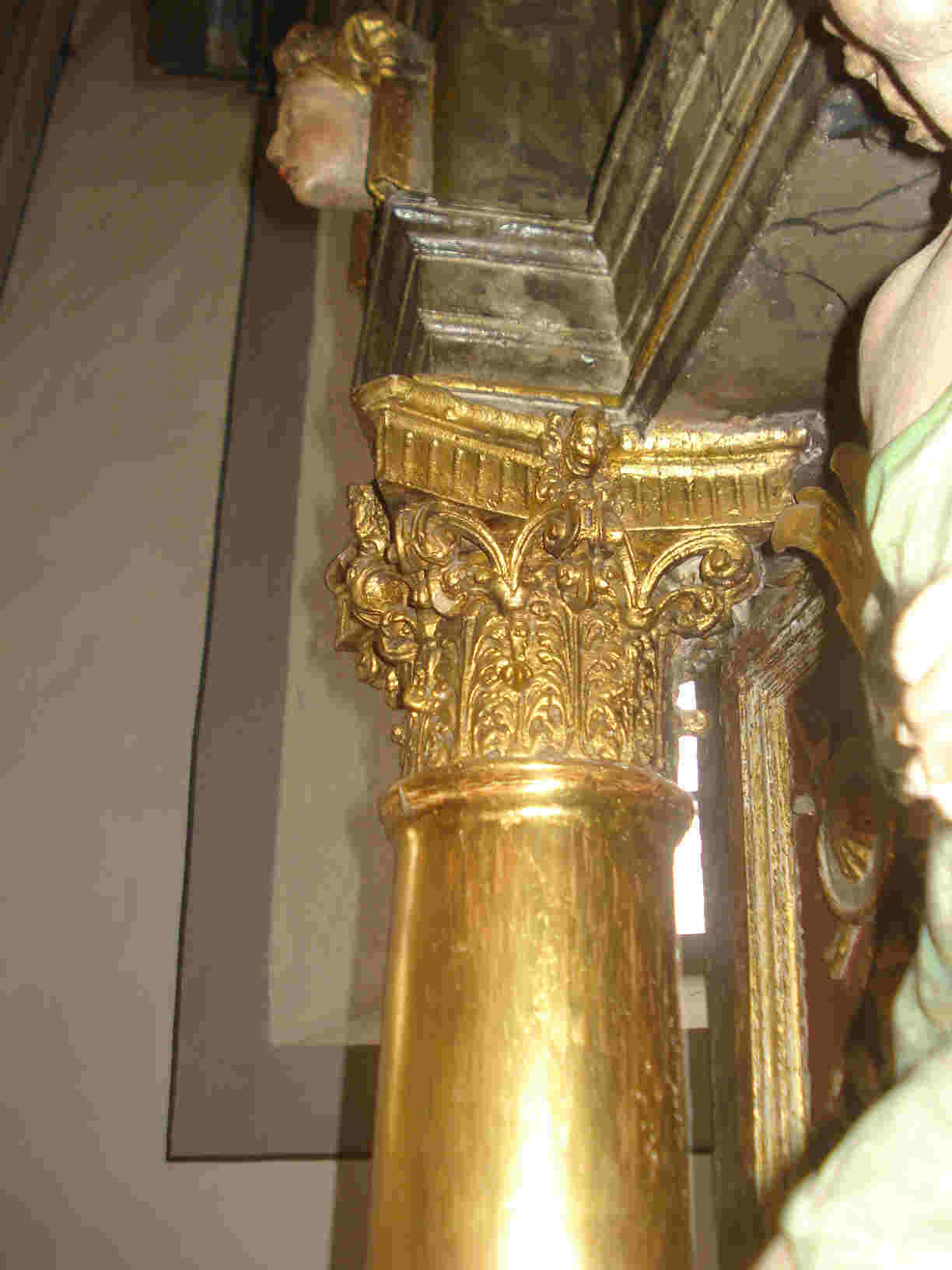 Darstadt korinthische Sule